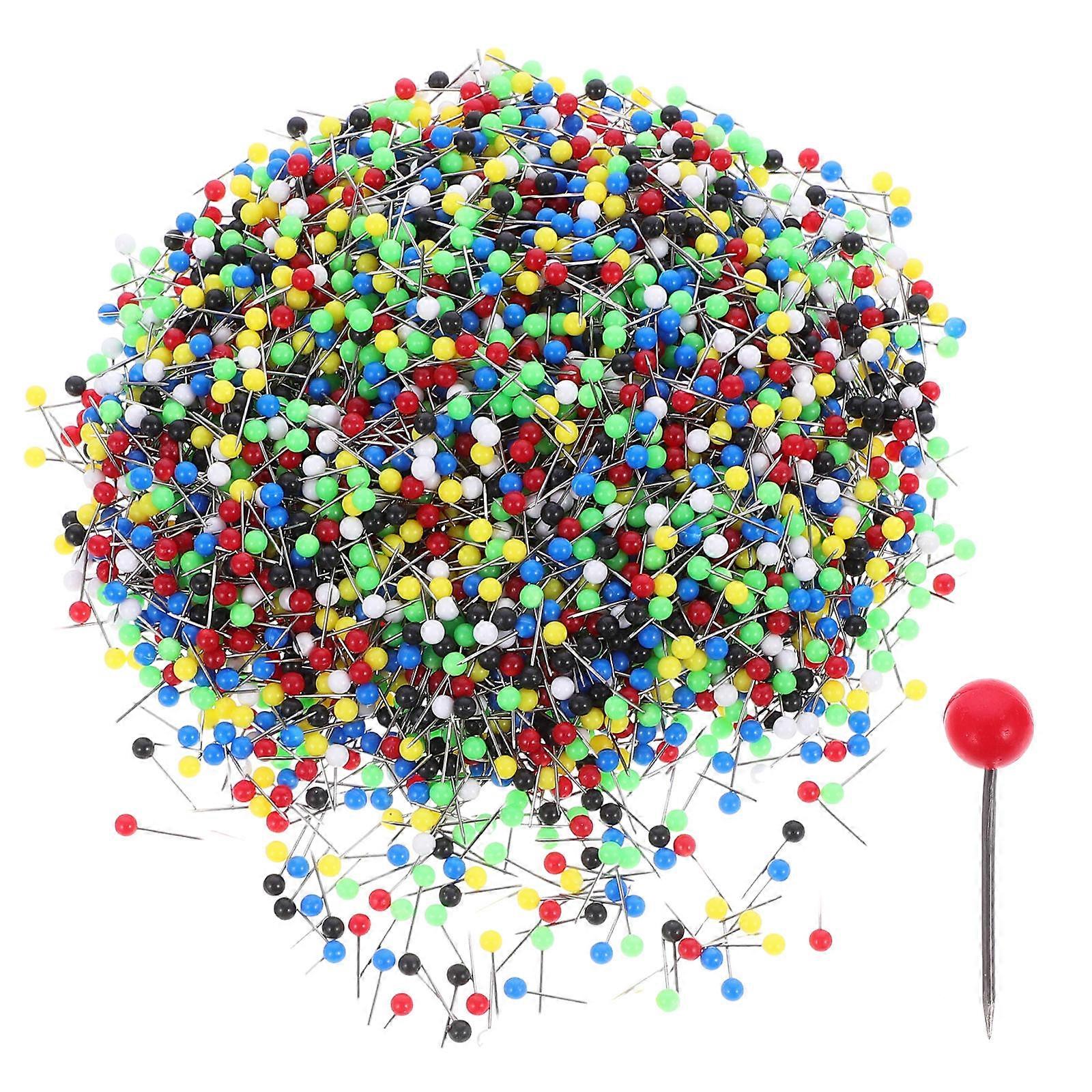 Thumbtacks Push Pin for Bulletin Board Use 10000Pcs Assorted Color