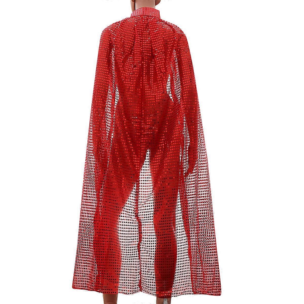 Halloween Cape Creative Cape for Decoration Red Party Cloak Masquerade