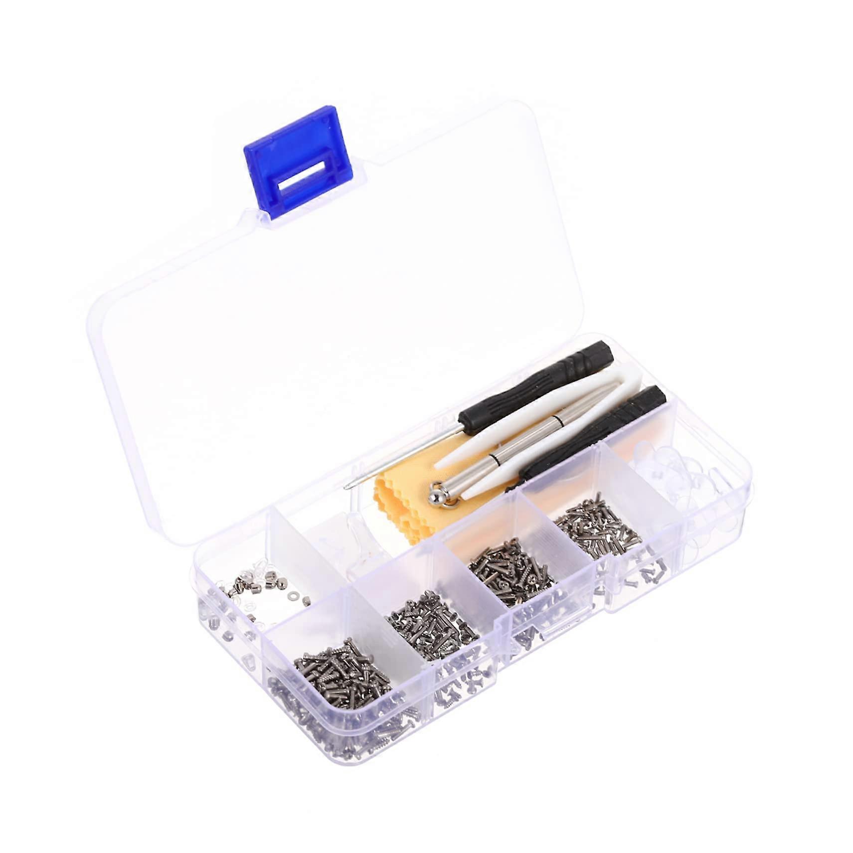 Eyeglass  Kit with Screwdrivers and Screws for Frame and Hinge Fix Compact Design