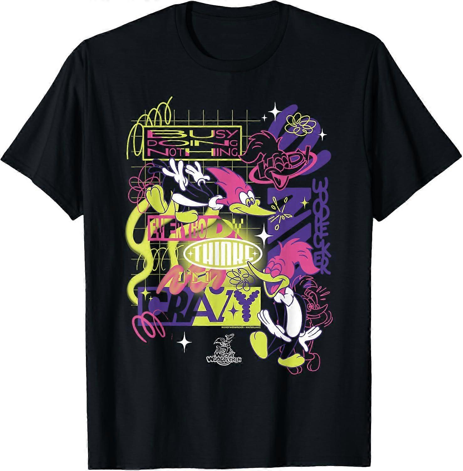 Woody Woodpecker Everybody Thinks Im Crazy T-Shirt Type 2394