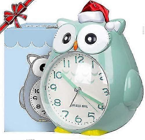 Alarm Clock Children Without Ticking Snooze Function Night Light Bedroom Clock