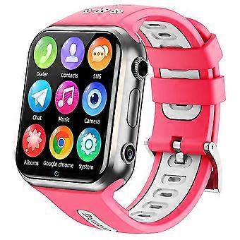W5PRO 4G Dual-Kamera-Kinderuhr 2+16G, verschleißfest, 1,83" IPS HD-Smartphone-Uhr - Silber /