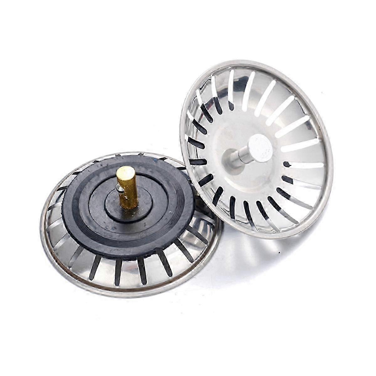 2Pcs Sink Drain Strainer Kitchen Sink Drain Strainer Ultimate Solution for Long-Lasting Stainless