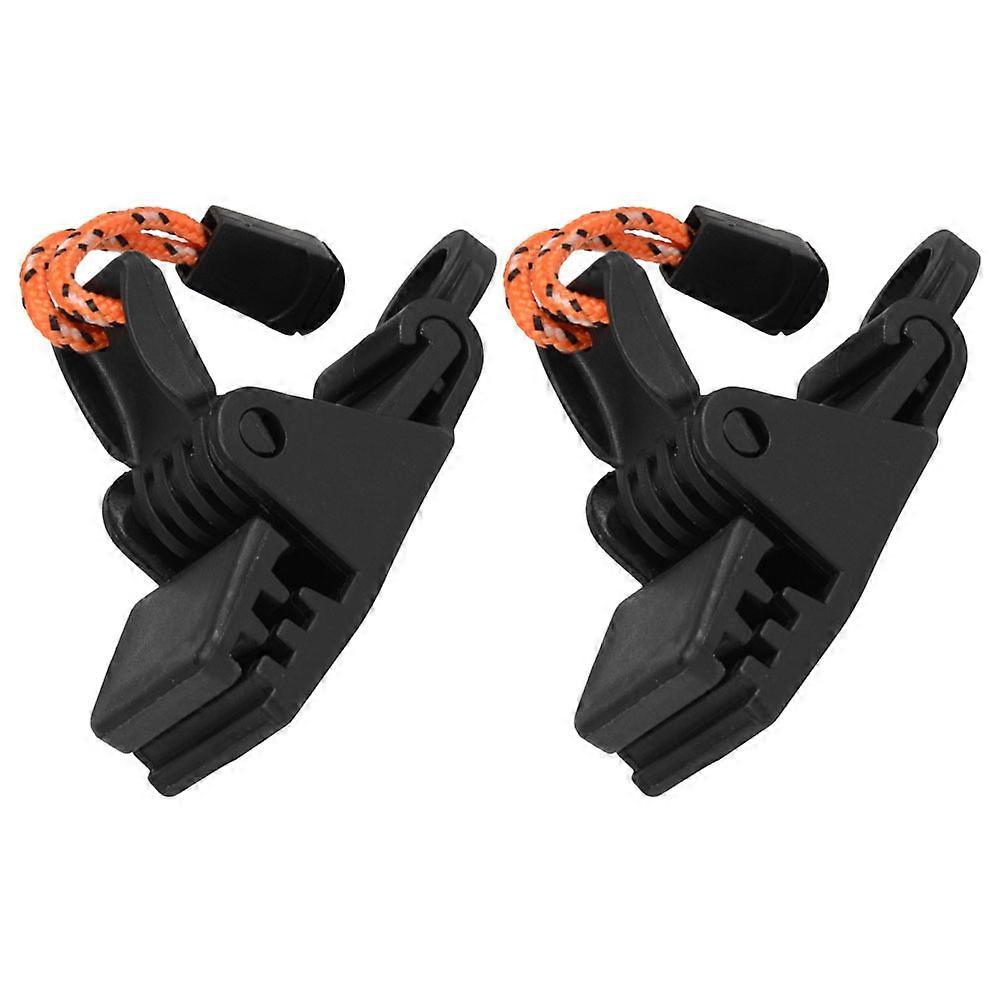 Windproof Clip Tent Fasteners for Kitchen 2Pcs -Resistant Fixers
