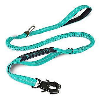 Adjustable Pet Leash compatible with Big Dogs Bungee Tactical Heavy Duty Dog Leash Straps Reflective Car Seatbelt Dog Collor Dog Accessories