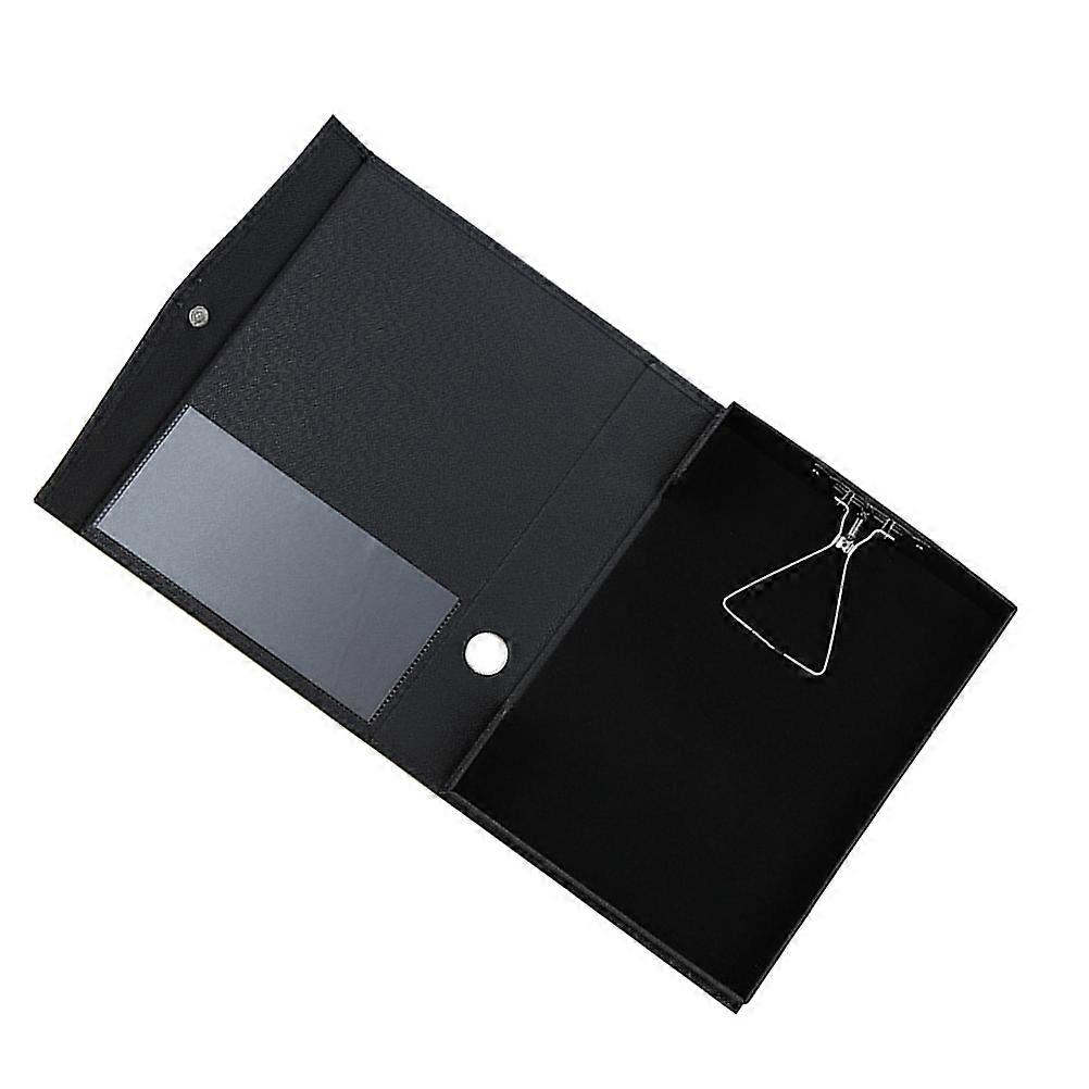 PU File Clipboard A4 Paper Document Holder for Storage Use Practical