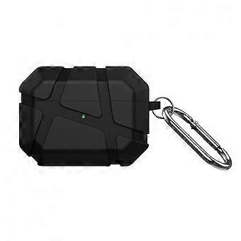 TPU Protective Case Compatible with AirPods 1/2 - Shockproof, Dustproof, Black Color: Negro MC1