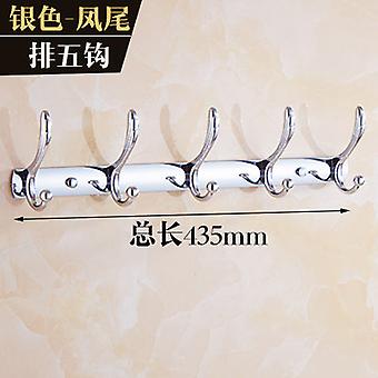 thumbnail image 2 of Modern Bathroom Accessories Set - Polished Chrome Solid Brass Hardware With Squared Design 2 of 10