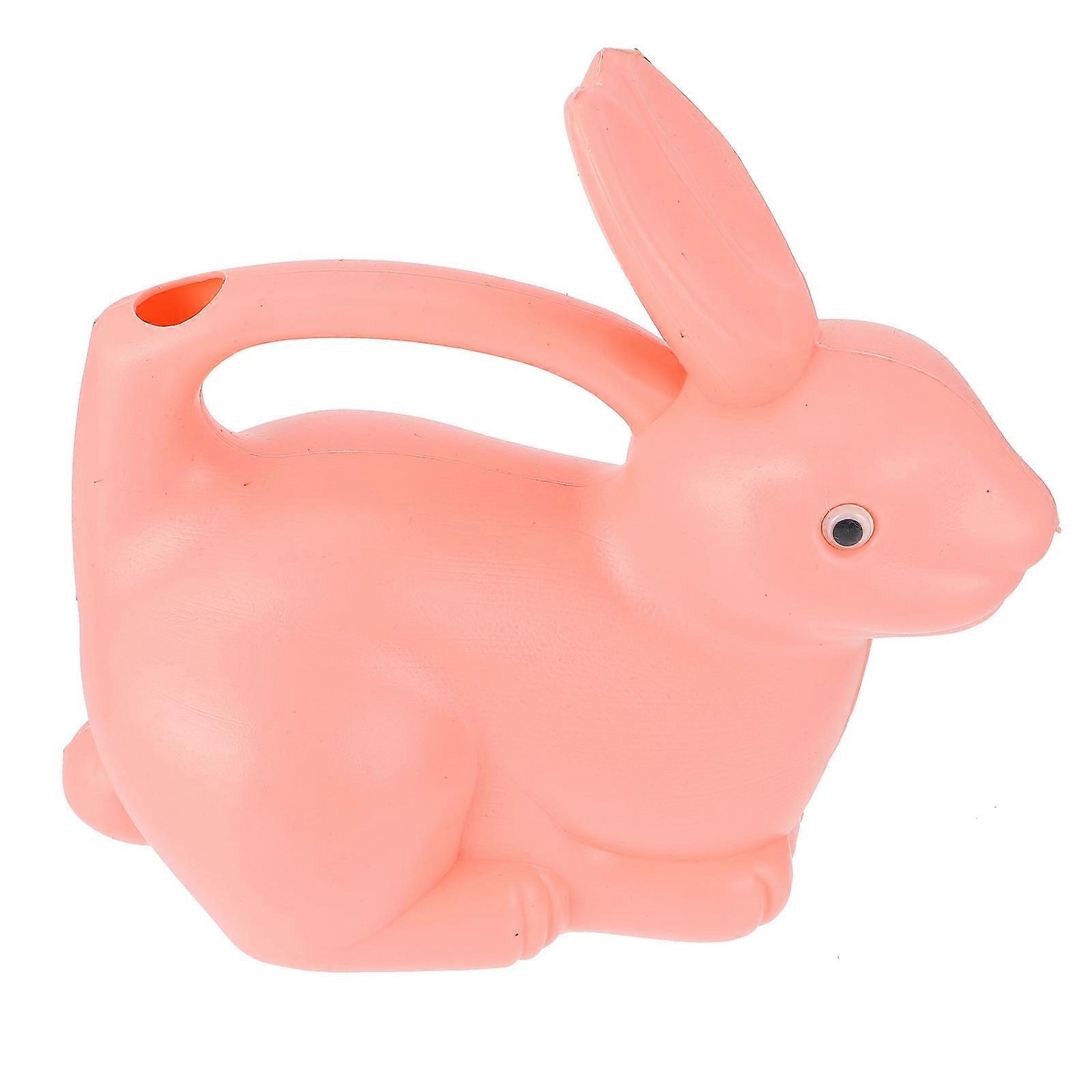 Rabbit Shape Watering Can for Garden Use Durable Plastic Material