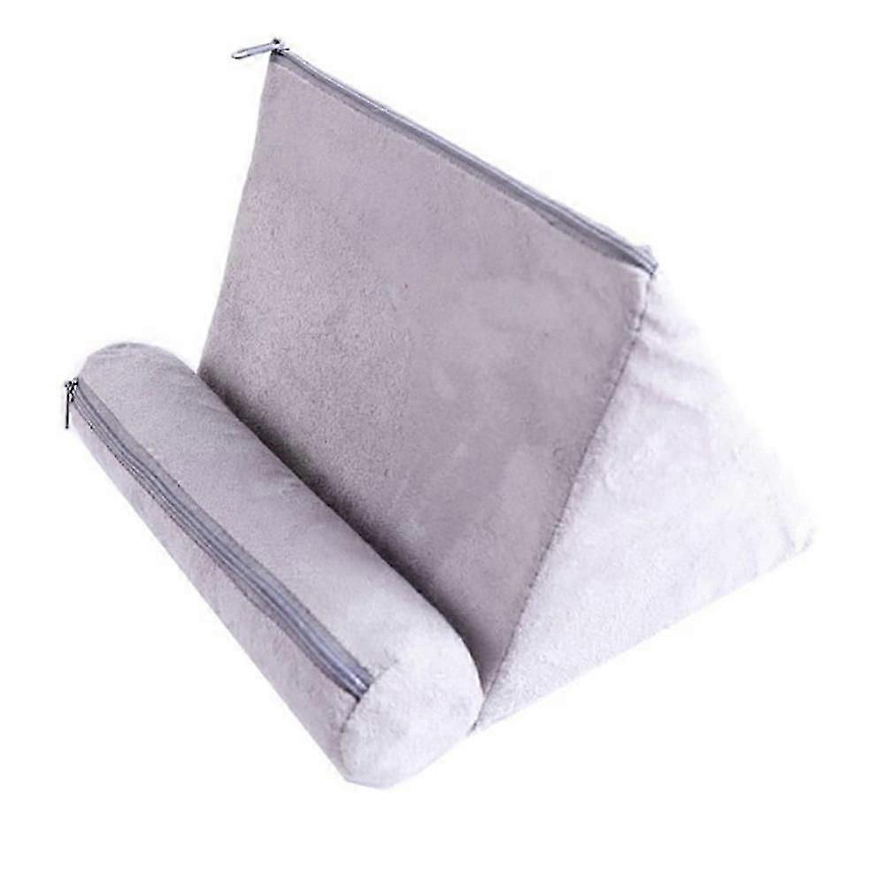 Tablet Pillow Stand Compatible with iPad - Adjustable Angles for Bed, Couch, Car, Lap