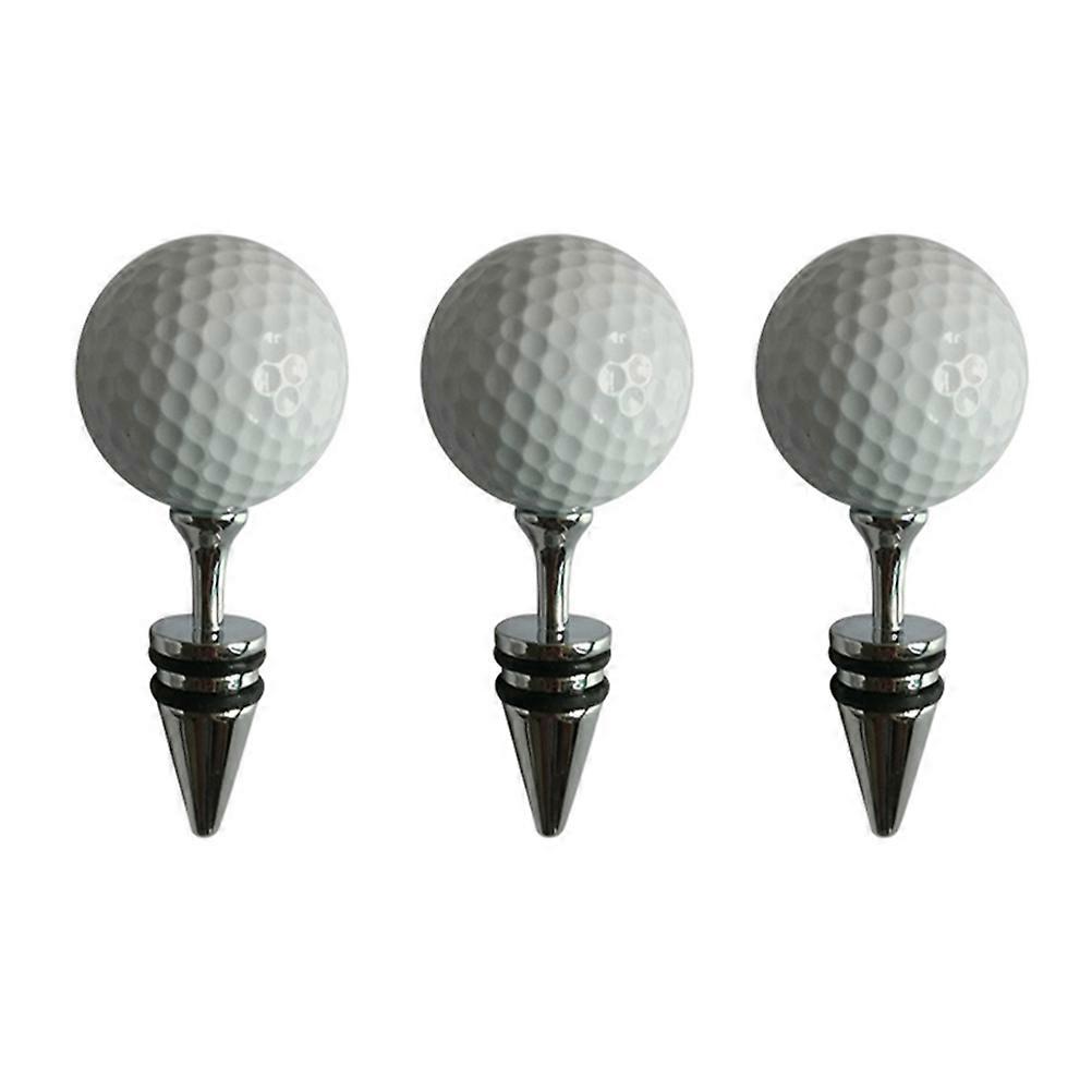 Plugs Creative White Aluminum Alloy Corks for