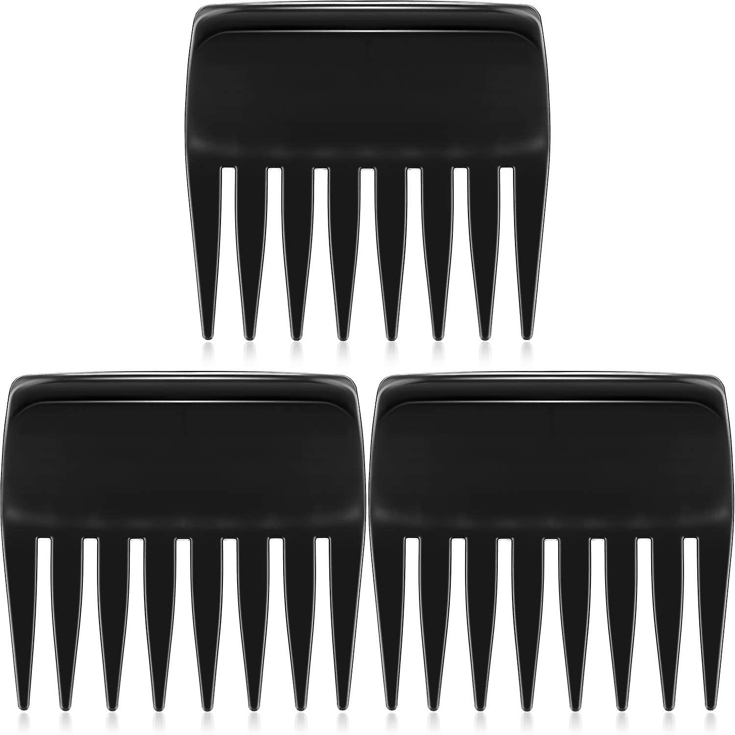 3 Packs Streaker Combs Anti-static Wide Teeth Comb Styling Comb Detangling Comb