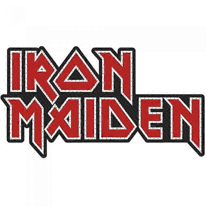 Iron Maiden Logo Woven Cut Out Patch