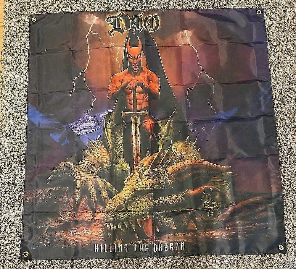 Dio-flagg dreper dragen