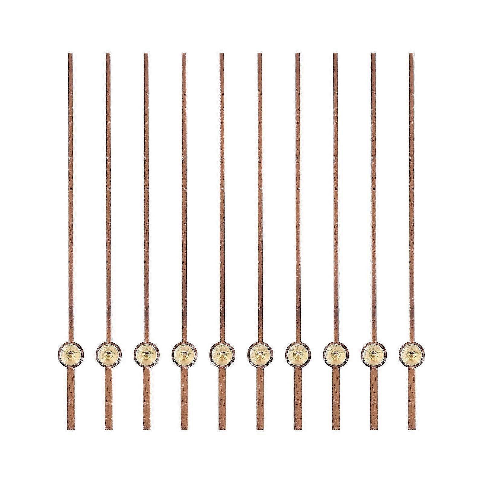 10Pcs Clock Second Hands Wooden Second Hands Replacement Clock Movement