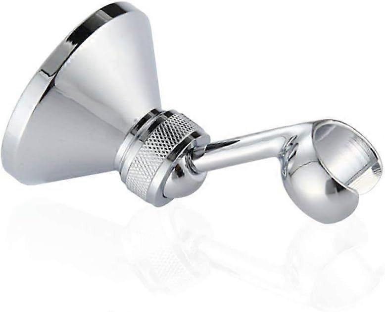 Shower Head Bracket, Solid Brass Adjustable Shower Bracket Bracket, Shower Wall Mount Bracket with Screws