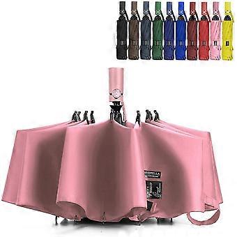 Umbrella Windproof Travel Umbrella Compact Folding Reverse Umbrella