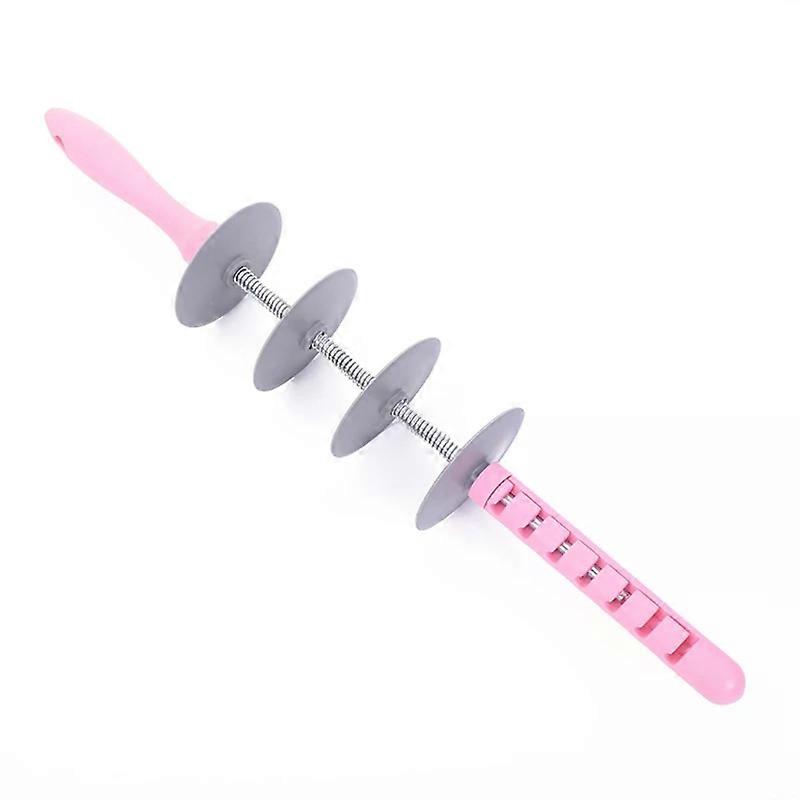 Adjustable Roll ing Pin Slicer Set Cutting Tools Cake Decorating Tools compatible with Kitchen Multi-Function Bread Slicer Croissant Cut