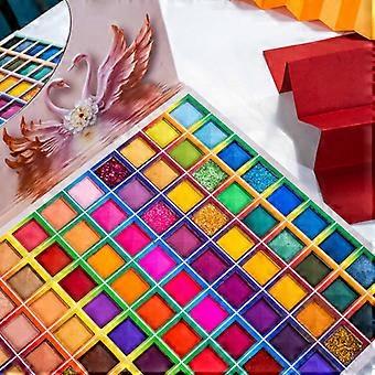 99 Colors Eyeshadow Palette Glitter Shimmer Eye Shadow Powder Matte Glitter Eyeshadow Palette Cosmetic Makeup Kit Eye Shadow