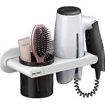 Hair Dryer Holder Hair Dryer Holder, Wall Mounted Hair Care Tools Multi-Function Bathroom Rack, Hair Dryer Wall Holder, Hair Dryer Rack Hair Dryer Com