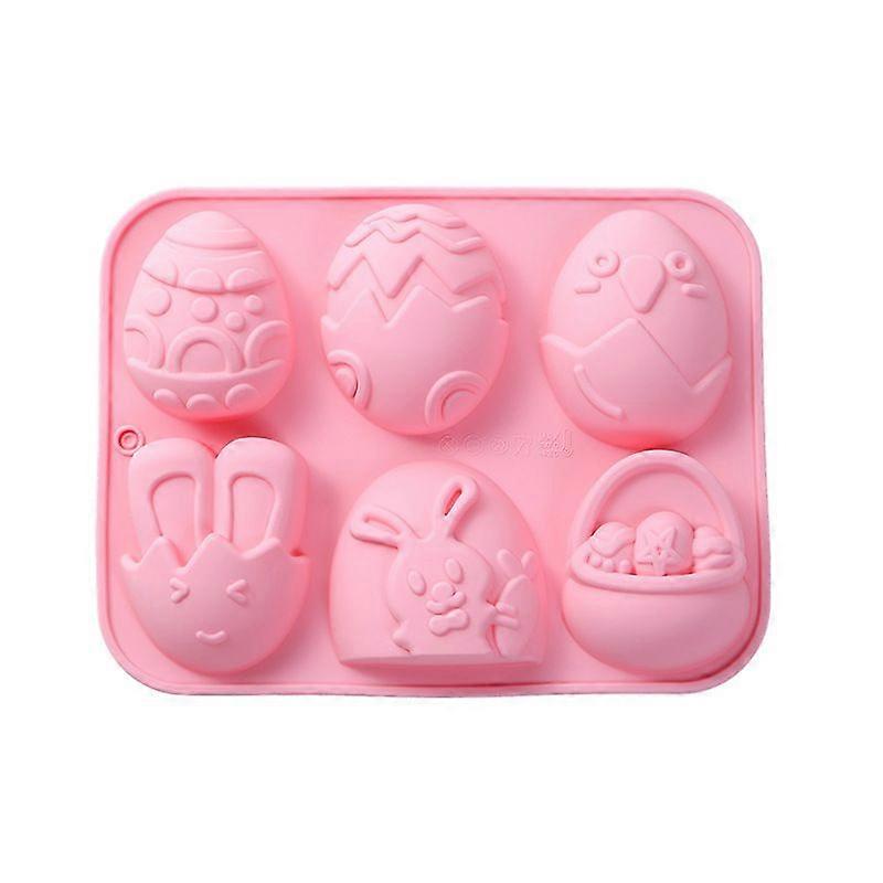 Easter Silicone Molds for Cake, Chocolate, Candy  Pink