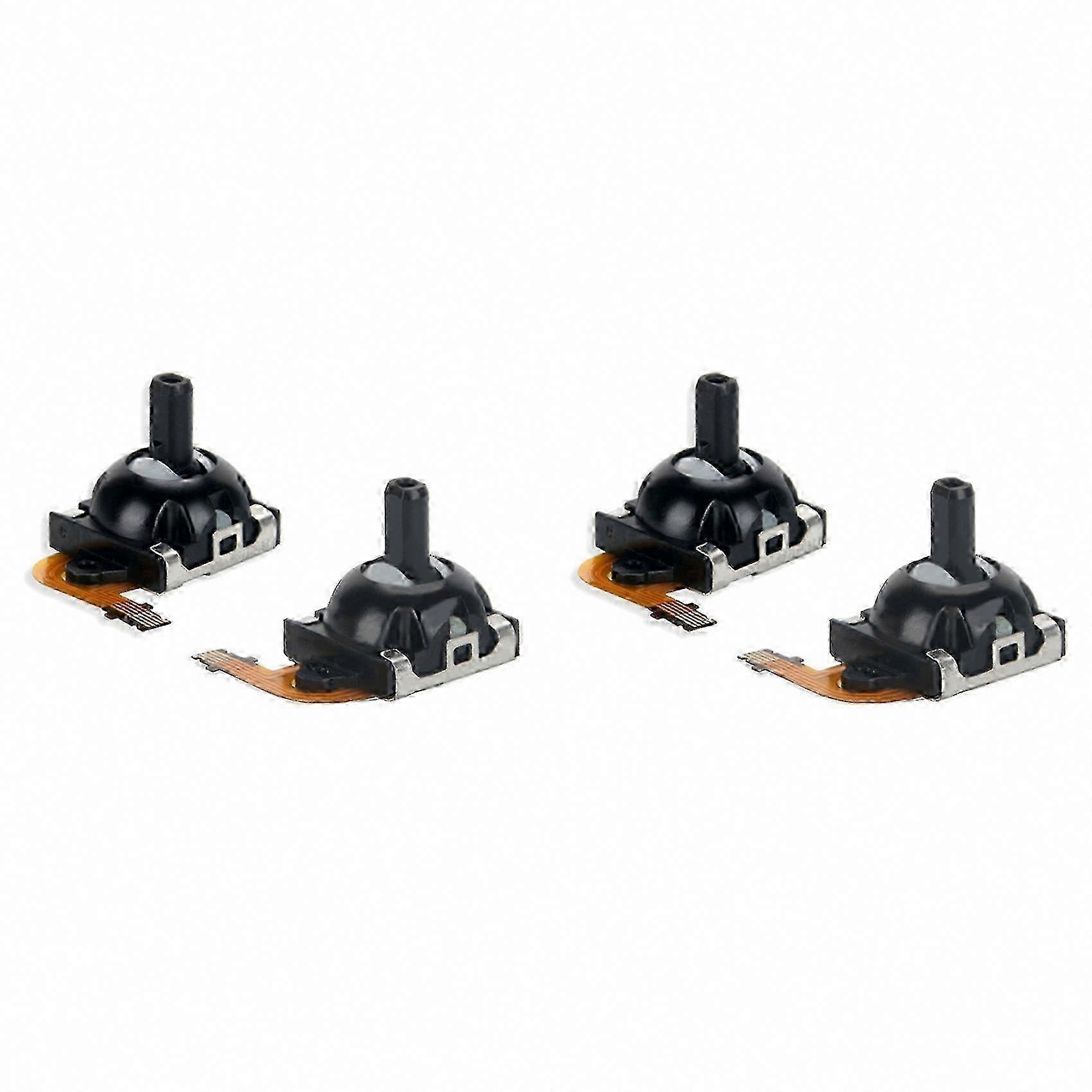 4X Hall Effect Analog Stick Sensor Module compatible with Virtual Handheld Gaming Devices with 3D Joystick Support