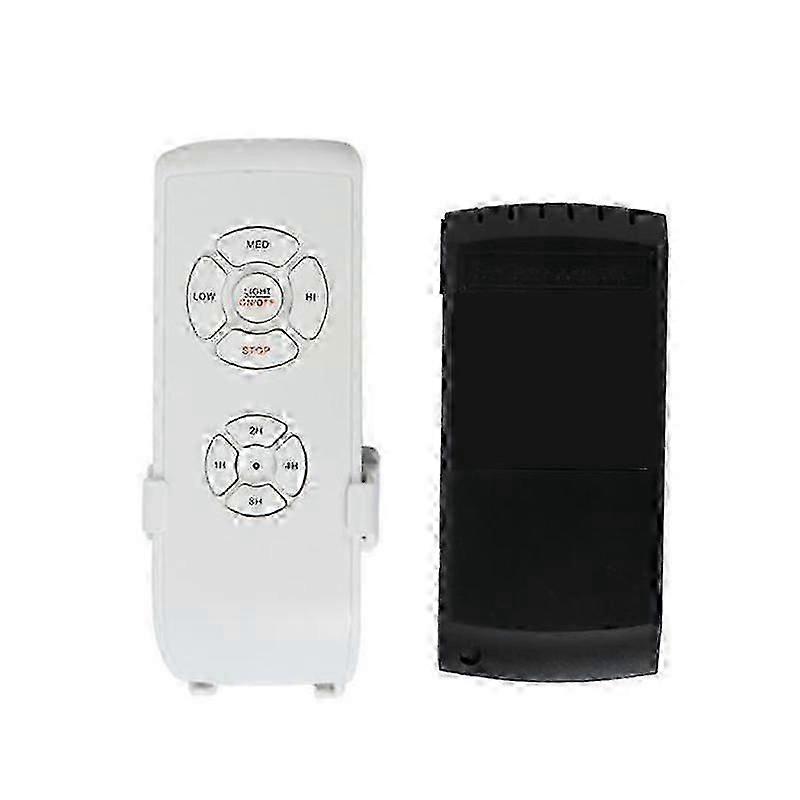 Universal Ceiling Fan Remote Control Kit - Small Size, Adjust Speed, Light & Timer for Fans