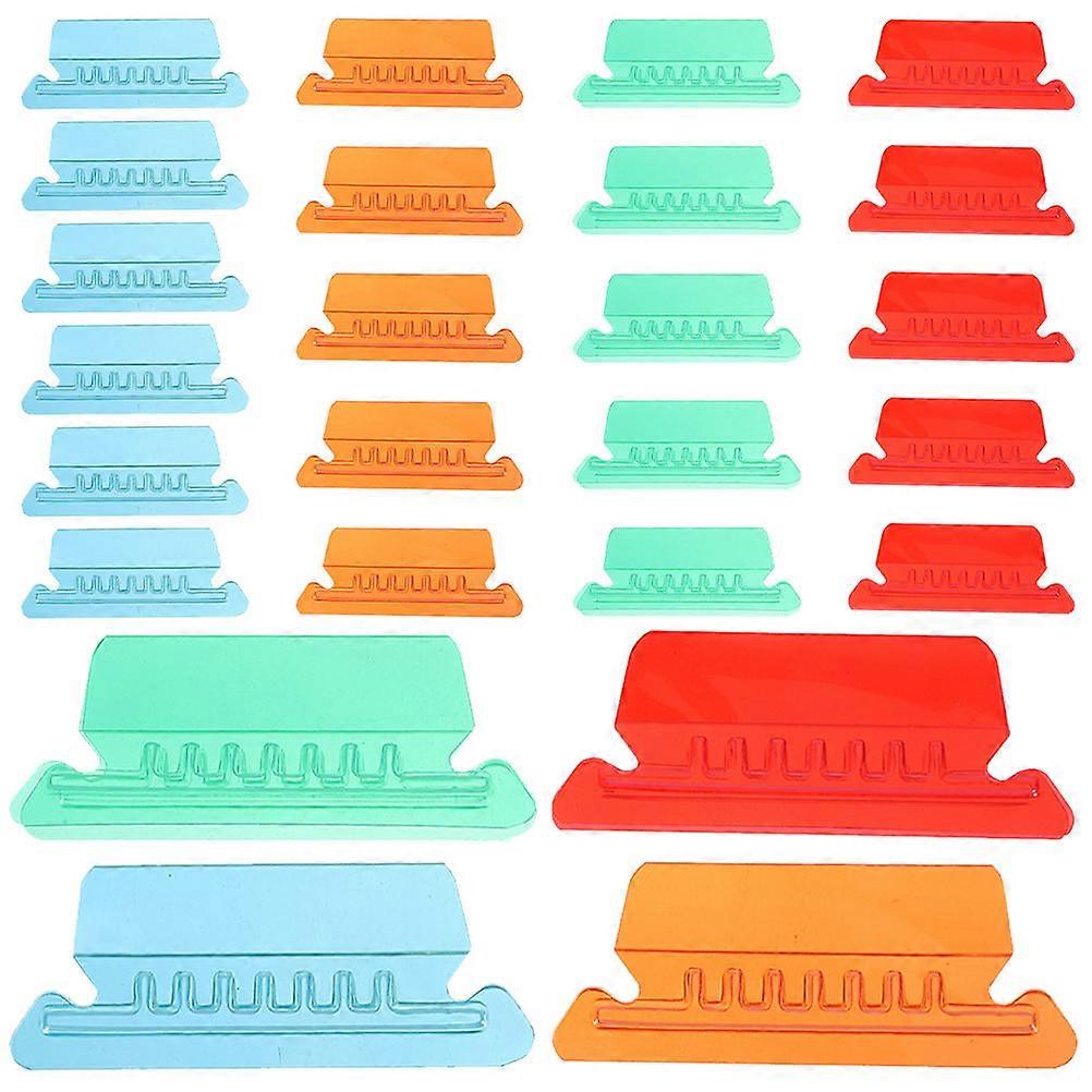 40Pcs File Folder Tabs File Identification Folder Tabs Detachable File Folder Tabs