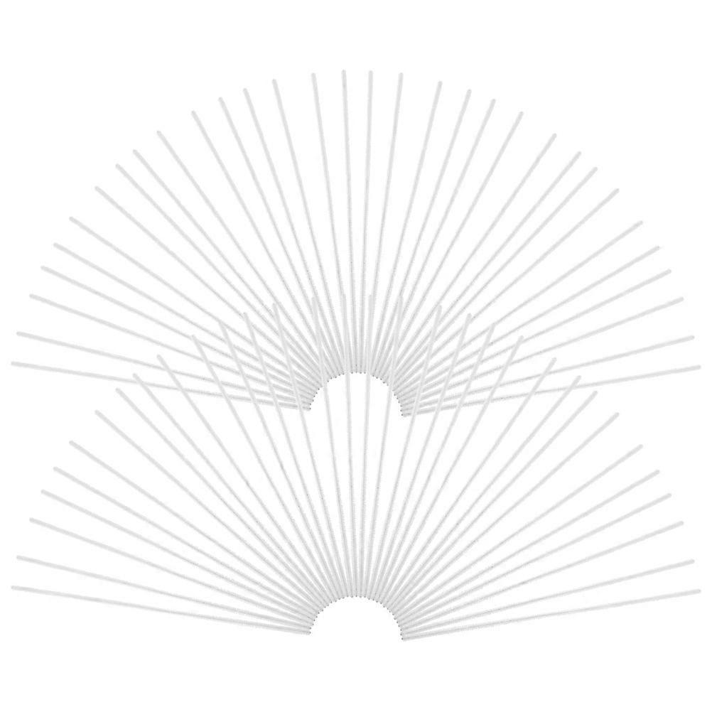 500Pcs DIY Craft Twisting Sticks White Material for Creative Projects