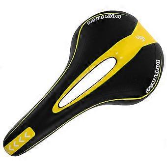 Bike Saddle Mountain Bike Seat Professional Road MTB Comfort Seat Cycling Seat Cushion Pad (Black Yellow