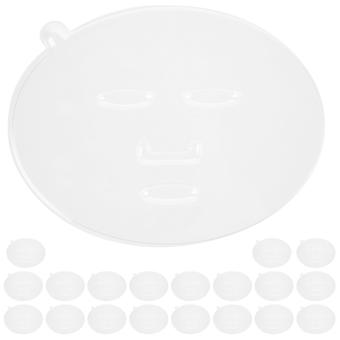 20Pcs DIY Facial Mask Mold Portable Facial Mask Mold Maker Facial Mask Mold Tray Mask Making Tool