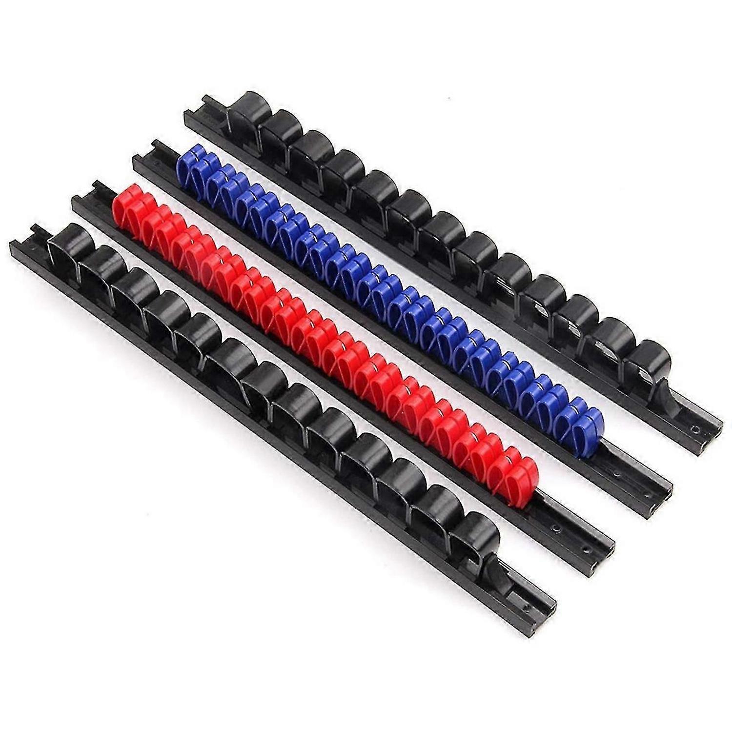 4PC Screwdriver Organizer Tool Holder Wall Organizer