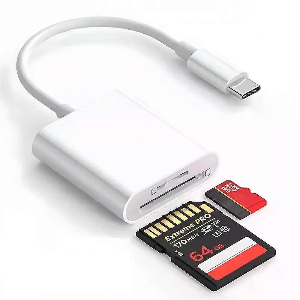 Card Reader SD TF Memory Card Adapter Multiple Intelligent Universal Compatibility Card Reader Fast Data Tra