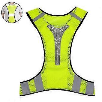 Reflective Materials, Adjustable Vest, Ultrathin Lightweight Design, 360° High Visibility, Perfect For Running, Jogging, Cycling, Hiking