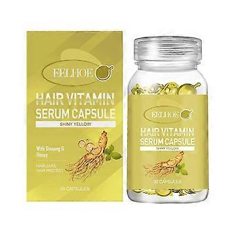 Cápsulas de aceite nutritivo para el cuero cabelludo, la sequedad, el control del encrespamiento, la suavidad y la hidratación delicada.