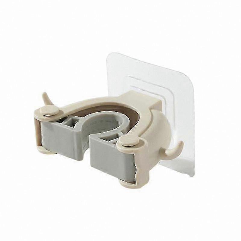 Wall Mounted Bathroom Broom Mop Holder Storage Rack