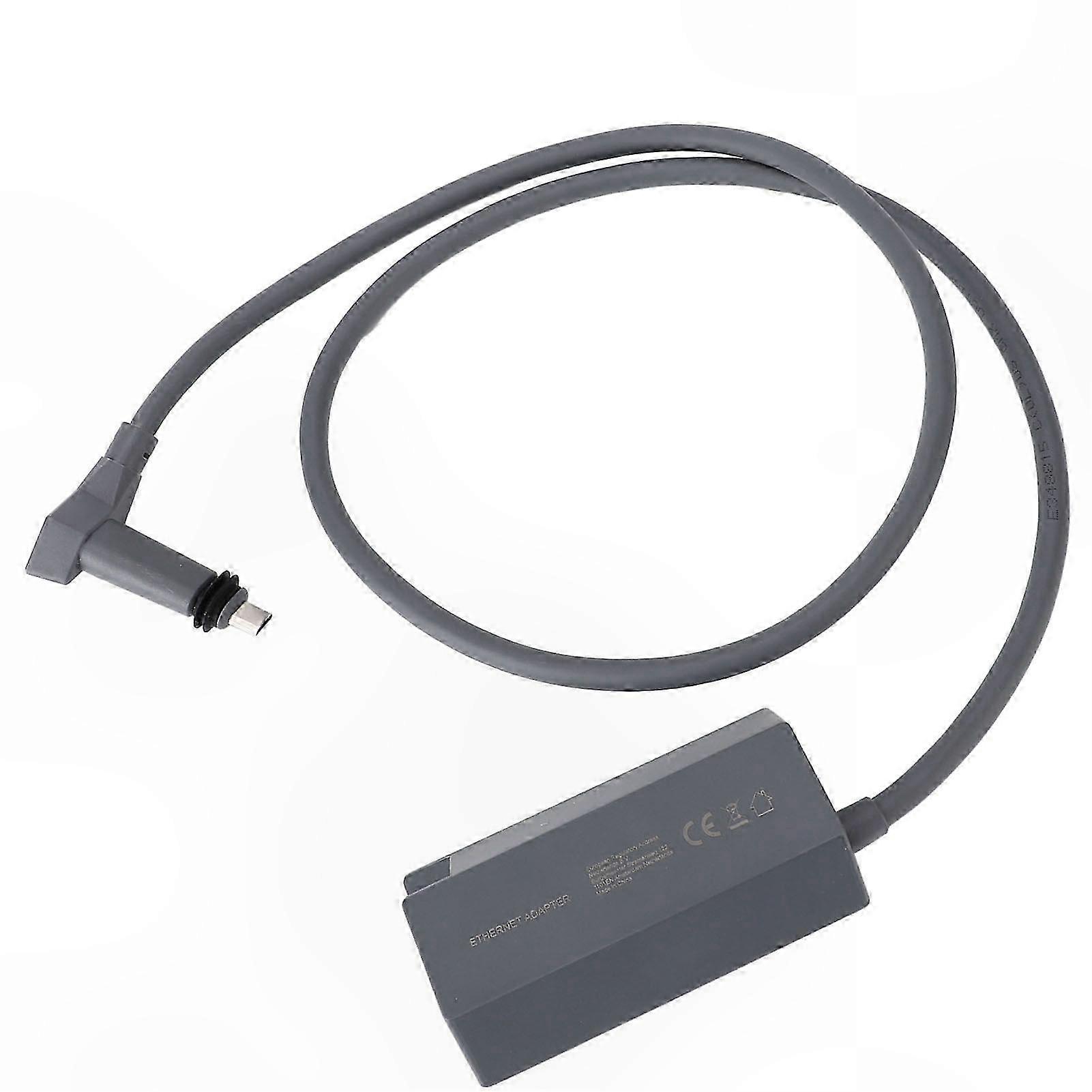Ethernet Adapter, Rectangular Design for Wired External Network Connections