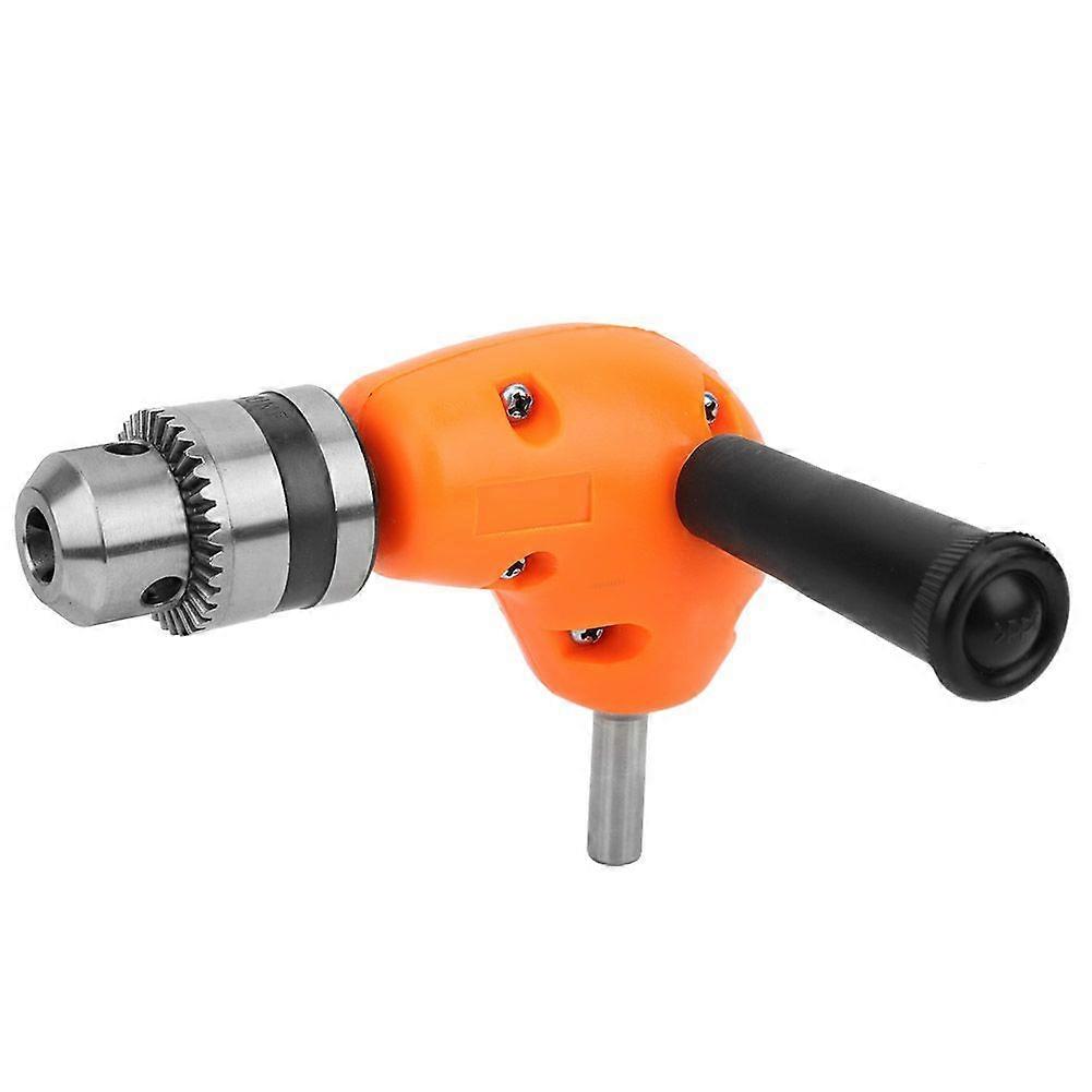 90 Degree Right Angle Drill Attachment Portable Compact Punch Adapter Attachment Tool