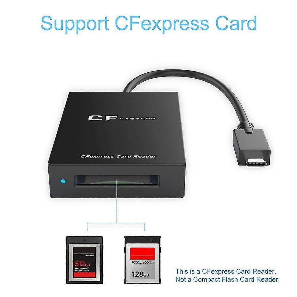 Cfexpress Type B Card Reader Usb3.1 Gen 2 Type C Card Reader Adapter