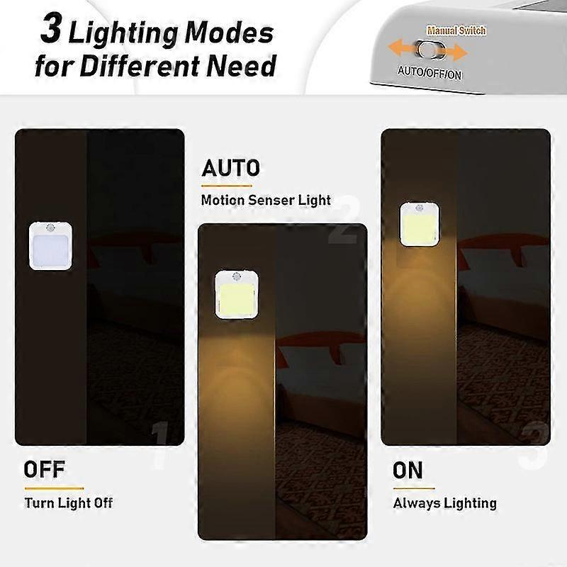 Led Warm White Lights With Motion Sensor 2-pack