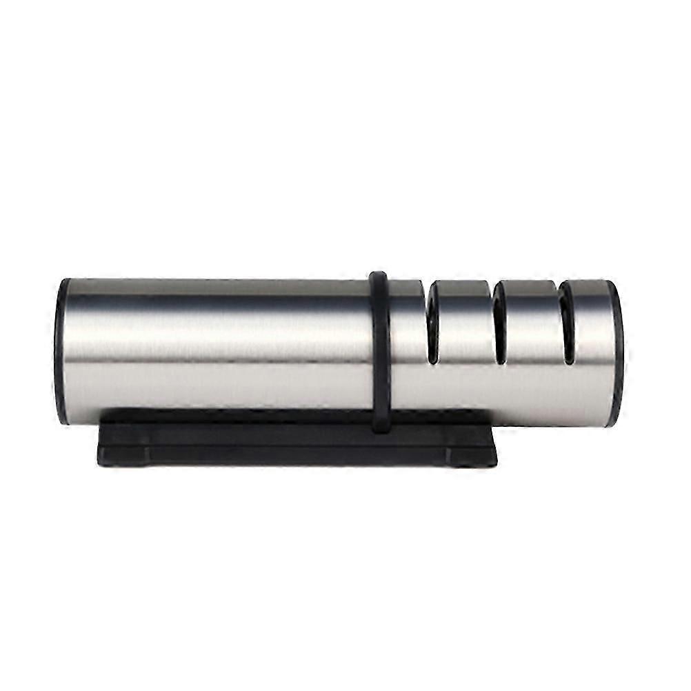 Ceramic Cutting Tool Sharpener for Kitchen Use Black Non-Slip Base