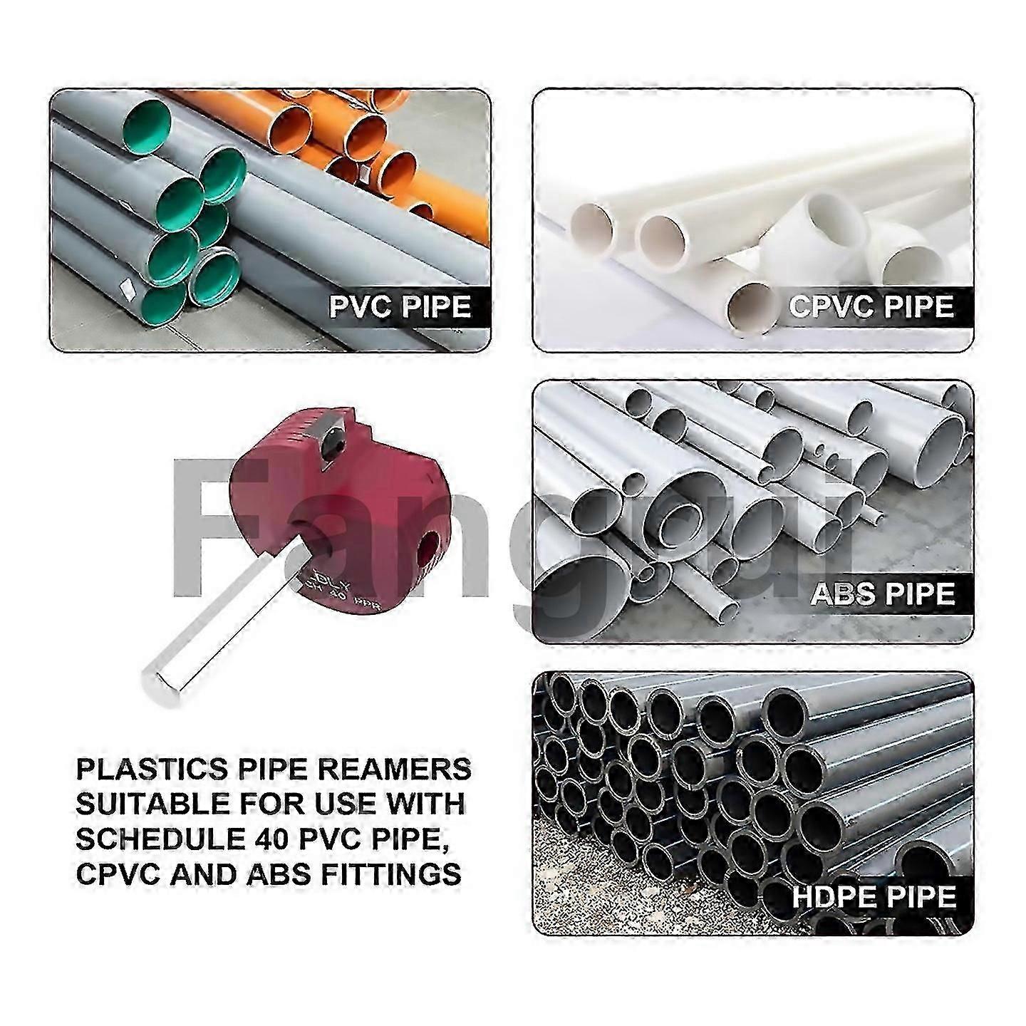 For Pvc Pipe Reamer With Hexagonal Shaftpvc Joint Saver
