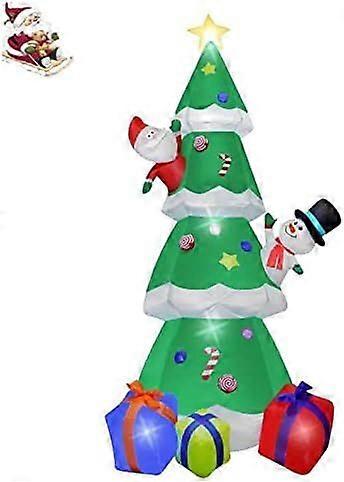 Super Bright, Weatherproof, Easy-install Inflatable Christmas Tree