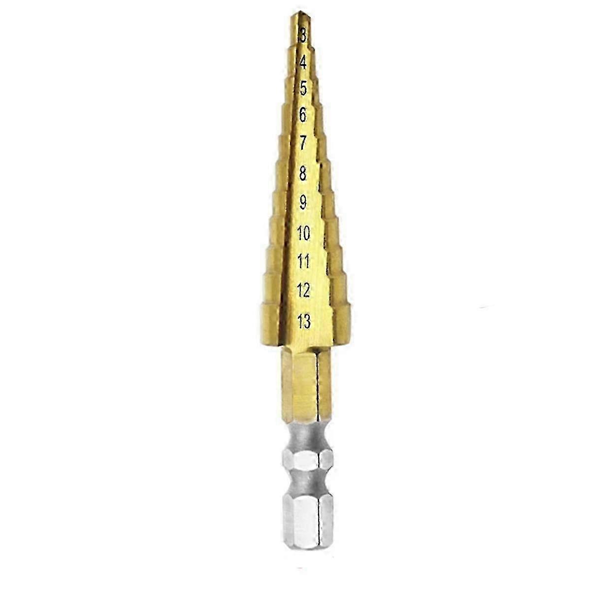 HSS Straight Groove Step Bit