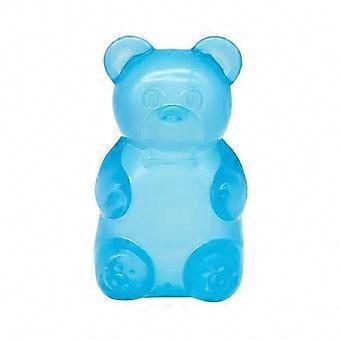 Stress Relief Bear Squeeze Toy, Clear Glitter Soft Stretchy Sugar Ball Decompression Fidget & Sensory Toy for Anxiety