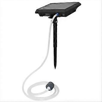 Fish Pond Solar Air Pump Multi-Function USB Charging Ventilator Aquarium Outdoor Fishing Rotary Oxyg_aa