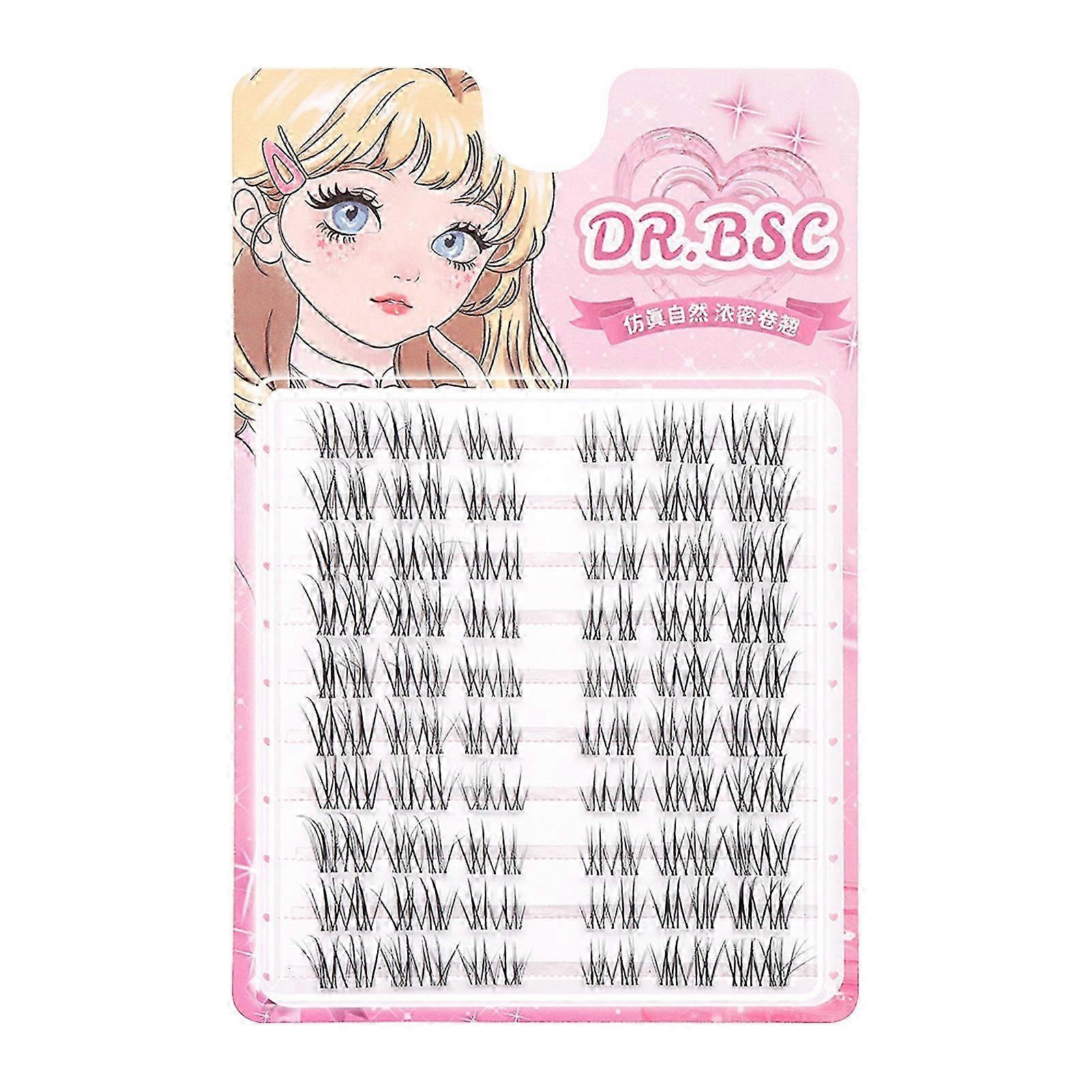 Lightweight Spiky Manga Lash Clusters