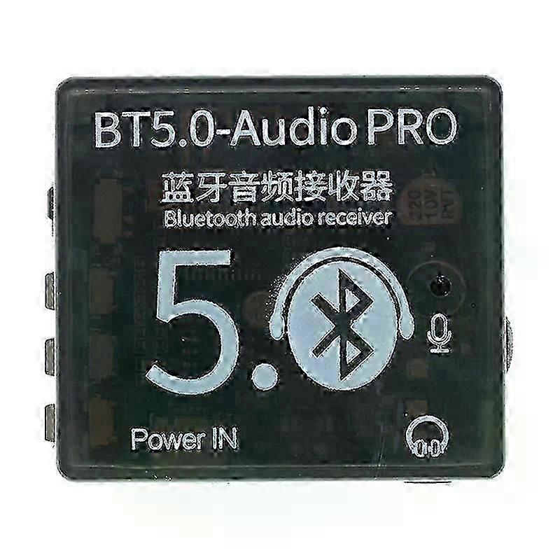BT50 PRO Audio Module With Case Bluetooth Audio Decoder Board Lossless Car Audio Amplifier DIY Audio Decoder Board With Mic  PART