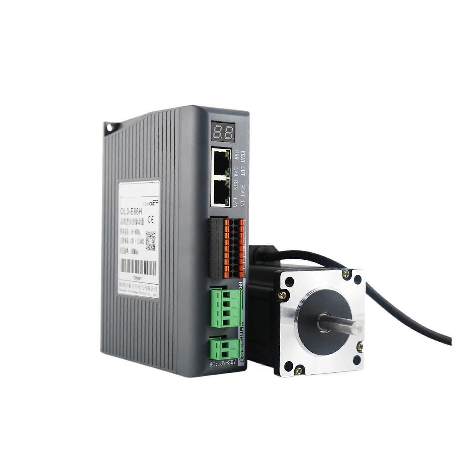 Nema24 Stepper Motor Driver Kit 3.1Nm 3A DC24110V 2 Phase Controller for Precise Motion Control