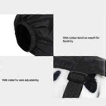 Dog Eye Mask Black Anxiety Relief Mask Pet Calming Cap Blindfold_zyaq